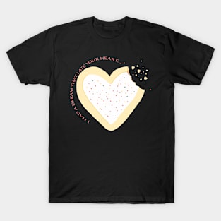 pop tart heart T-Shirt